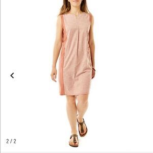 Royal Robbins hempline Dress Soapstone Sleeveless Casual Women's S NWT No Belt